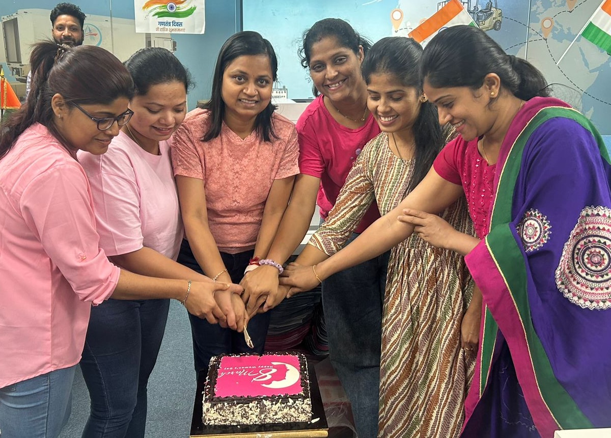Celebrating Women’s Day at Abhyansh Shipping Services