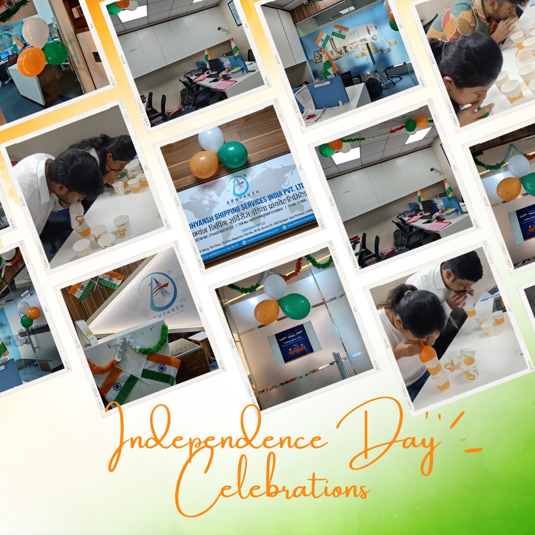 Commemorating Unity and Aspiration: Abhyansh Shipping’s Independence Day Celebrations