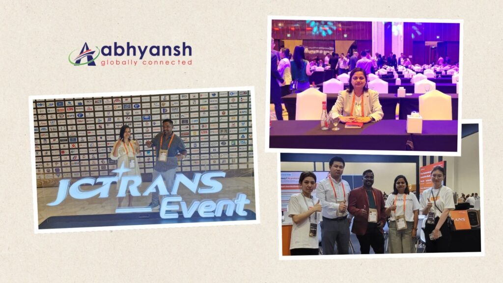 Abhyansh at JCTrans 2025 Strengthening Global Ties One Connection at a Time